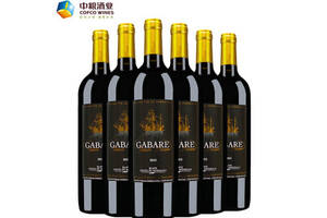 法国波尔多AOC级舸宝城堡干红葡萄酒2012年份750ml6瓶整箱价格多少钱？