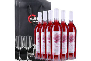 格鲁吉亚玫瑰佳人半干桃红葡萄酒750mlx6支整箱装价格多少钱？