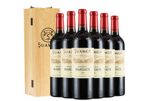 法国圣芝Suamgy波尔多梅多克玛歌AOC干红葡萄酒750ml6瓶整箱价格多少钱？