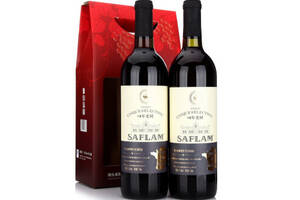 国产西夫拉姆酒堡8年树龄赤霞珠干红葡萄酒750mlx2瓶礼盒装价格多少钱？