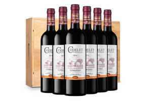 法国腾易科比埃产区AOP级干红葡萄酒750ml6瓶整箱价格多少钱？
