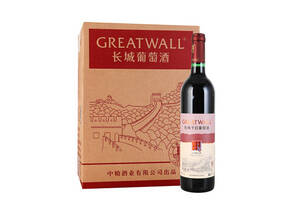国产长城GreatWall出口型宝石解百纳果酒750ml6瓶整箱价格多少钱？
