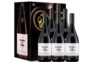 智利干露酒庄红魔鬼设拉子干红葡萄酒750ml6瓶整箱价格多少钱？