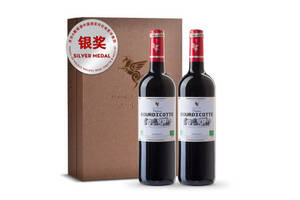 法国翡马伯帝克酒庄赤霞珠美乐混酿干红葡萄酒750mlx2瓶礼盒装价格多少钱？