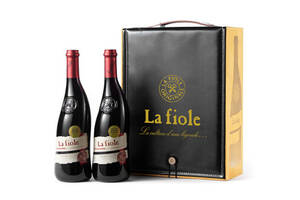 法国芙华LAFIOLE隆河AOC级别干红葡萄酒750mlx2瓶礼盒装价格多少钱？