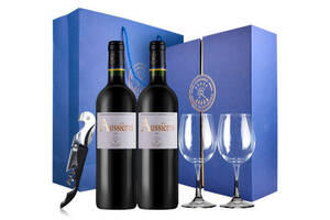 法国拉菲罗斯柴尔德拉菲奥希耶西雅干红葡萄酒耀蓝750mlx2瓶礼盒装价格多少钱？