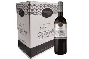 新西兰霍克斯湾产区蚝湾OysterBay梅洛红葡萄酒750mlx6支整箱装价格多少钱？