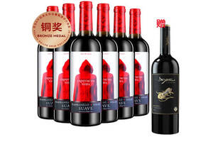 西班牙奥兰酒庄TorreOria小红帽瓦伦西亚干红葡萄酒750ml6瓶整箱价格多少钱？