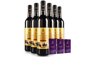 国产紫轩戈壁优选干红葡萄酒750ml6瓶整箱价格多少钱？