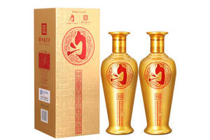 53度贵州匀酒金酱酱香型白酒500mlx2瓶礼盒装价格多少钱？