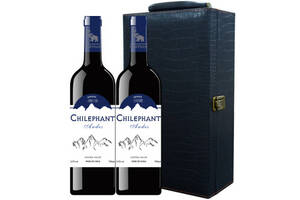 智利智象安第斯西拉干红葡萄酒750mlx2瓶礼盒装价格多少钱？