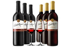 美国加州乐事柔顺红+Blend308葡萄酒750ml6瓶整箱价格多少钱？
