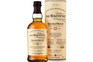 百富TheBalvenie洋酒百富12年双桶陈酿单一麦芽苏格兰威士忌价格多少钱一瓶？
