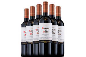 智利干露红魔鬼卡麦妮/佳美娜葡萄酒750ml6瓶整箱价格多少钱？