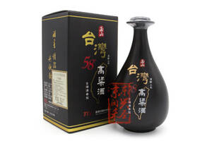 58度玉山台湾高粱酒黑瓷瓶三年陈高500ml多少钱一瓶？
