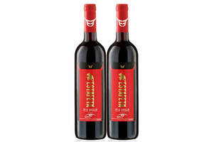 西班牙奔牛节酒庄牛盾红标干红葡萄酒750mlx2瓶礼盒装价格多少钱？