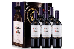 智利干露酒庄红魔鬼梅洛干红葡萄酒750ml6瓶整箱价格多少钱？