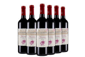 国产拉索尔菲solvinrouge原酒进口甜型甜葡萄酒750ml6瓶整箱价格多少钱？