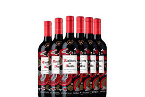 智利红魔鬼尊龙赤霞珠干红葡萄酒750ml6瓶整箱价格多少钱？