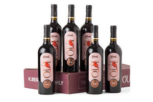 法国卡伯纳小红鸟系列AOP/AOC级量贩U+III干红葡萄酒750ml6瓶整箱价格多少钱？