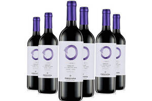 智利艾米利亚纳酒庄圆满美乐干红葡萄酒750ml6瓶整箱价格多少钱？