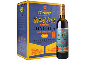 国产通化TONHWA老红梅山葡萄酒720ml6瓶整箱价格多少钱？