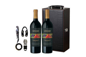 美国华盛顿州骏马酒庄赤霞珠半干型红葡萄酒750mlx2瓶礼盒装价格多少钱？