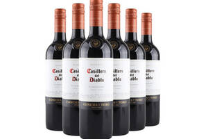 智利中央山谷干露红魔鬼卡麦妮干红葡萄酒750ml6瓶整箱价格多少钱？