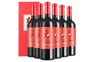 智利星得斯拉丁之星红标赤霞珠混酿干红葡萄酒750ml6瓶整箱价格多少钱？