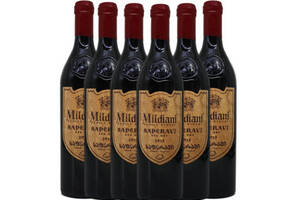 格鲁吉亚米尔迪阿尼Mildiani2012年特酿萨别拉维干红葡萄酒750mlx6支整箱装价格多少钱？