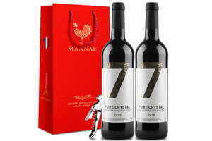 法国葡晶7号干红葡萄酒750mlx2瓶礼盒装价格多少钱？