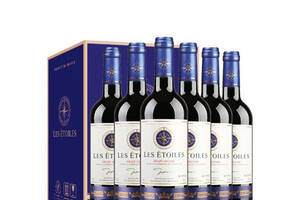 法国八角星LESETOILES八角星干红葡萄酒750ml6瓶整箱价格多少钱？