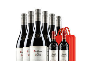 智利干露红魔鬼设拉子葡萄酒750ml6瓶整箱价格多少钱？