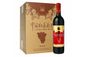 国产丰收低糖醇和型中国红葡萄酒750ml6瓶整箱价格多少钱？