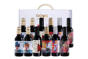 智利傲鱼aoyo迷你mini小红葡萄酒187mlx12瓶整箱装价格多少钱？