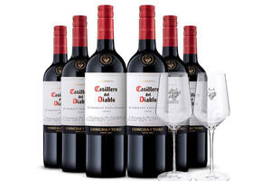 智利干露红魔鬼卡本妮苏维翁/赤霞珠红葡萄酒750ml6瓶整箱价格多少钱？