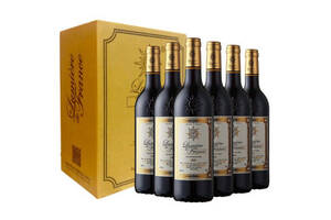 法国之光LumieredeFrance金标干红葡萄酒750ml6瓶整箱价格多少钱？