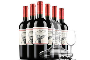智利蒙特斯经典赤霞珠红葡萄酒750ml6瓶整箱价格多少钱？