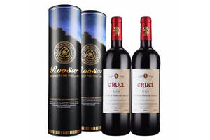西班牙罗莎庄园萄客U319干红葡萄酒圆筒750mlx2瓶礼盒装价格多少钱？