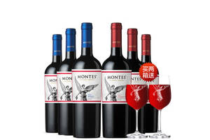 智利蒙特斯montes经典系列红葡萄酒6支组合整箱价格多少钱？