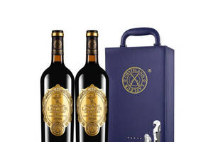 法国天使庄园金标拉斐干红葡萄酒750mlx2瓶礼盒装价格多少钱？