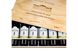 西班牙DO协会推荐贾斯汀DIVINEJUSTINE干红葡萄酒750ml6瓶整箱价格多少钱？