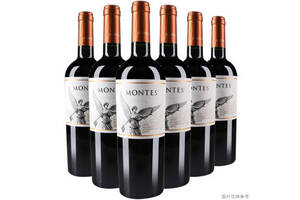 智利蒙特斯经典玛尔贝红葡萄酒750ml6瓶整箱价格多少钱？