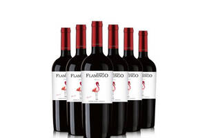 智利安第斯火烈鸟经典梅洛干红葡萄酒750ml6瓶整箱价格多少钱？