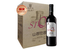 法国山图Q6歌海娜/佳丽酿混酿干红葡萄酒750ml6瓶整箱价格多少钱？
