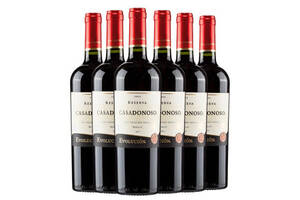 智利多诺福1810珍藏梅洛半干红葡萄酒750ml6瓶整箱价格多少钱？