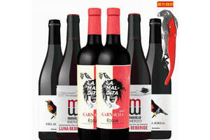 西班牙小皮干红葡萄酒+门干红葡萄酒+恋鸟庄园葡萄酒750ml6瓶整箱价格多少钱？