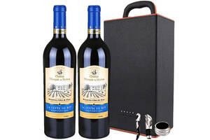 法国沃邦伯爵城堡帝王之酿干红葡萄酒750mlx2瓶礼盒装价格多少钱？