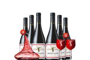 智利蒙特斯montes欧法系列黑皮诺红葡萄酒750ml6瓶整箱价格多少钱？