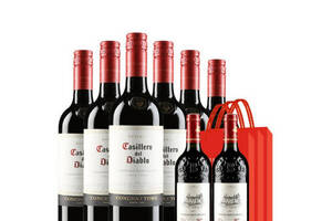 智利干露红魔鬼卡本妮苏维翁葡萄酒750ml6瓶整箱价格多少钱？